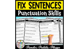 Sentence Editing - Punctuation Practice