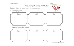 Sequencing Drawing Worksheet