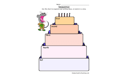 Sequencing Organizer Worksheet