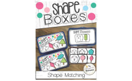 Shape Intervention Bins: Polar Bear Popsicles