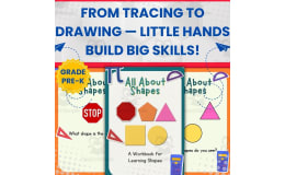 Shape Master! Trace Draw & Match Shapes Workbook Pre-K