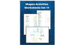 Shapes Activities Worksheets Set 11