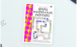 Shapes Domino Game – 12 Shape Recognition Set