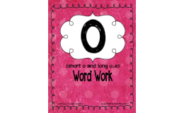 Short and Long Vowel O Activity