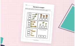 Shortest to Longest Worksheet