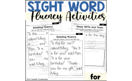 Sight Word Fluency Packet - for