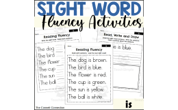 Sight Word Fluency Packet - is