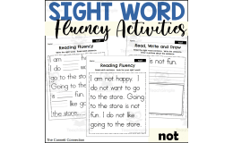 Sight Word Fluency Packet - not