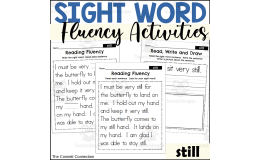 Sight Word Fluency Packet - still