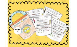 Sight Word Summer Practice Pack - Part 1