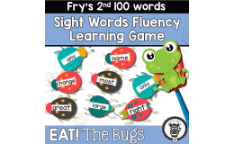 Sight Words Fluency Learning Game | Fry's 2nd 100 Words