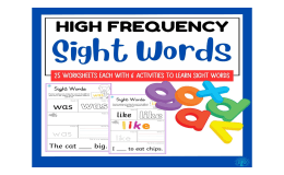 Sight Words