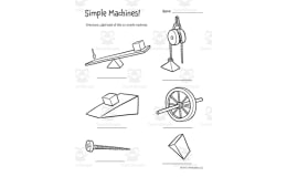 Six Simple Machines Worksheets