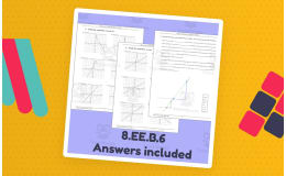 Slopes and Graphs Worksheet