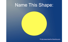 Smartboard Activity - Basic Shapes