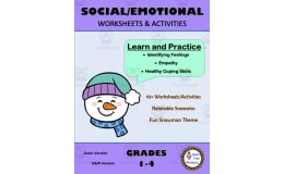 Social/Emotional Worksheets and Activities - Snowman Theme