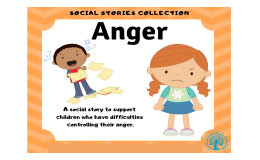Sometimes I Feel Angry – Social Story for Kids