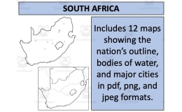 South Africa Map Resources