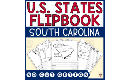 South Carolina State Flipbook (Capital, Bird, Flower, Flag, Animal)