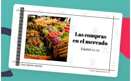 Spanish: In The Supermarket Activity