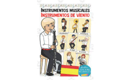 Spanish: Musical Instruments Flash Cards