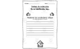 Spanish: Primary Writing Program | "In my room, there is..."