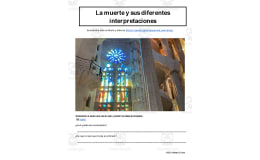 Spanish: Reading + Listening Activity | La muerte y sus diferentes interpretaciones
