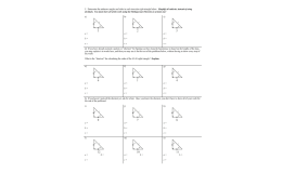 Special Right Triangles – Investigation Worksheet