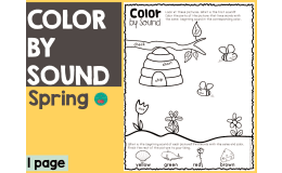 Spring Color By Sound