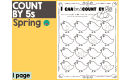 Spring Count By 5's