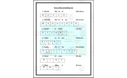 State of Hawaii Spelling List