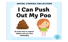 Stool Withholding Social Story