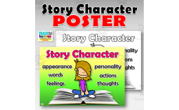 Story Character (A4 poster)
