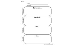Story Elements Reading Graphic Organizer Worksheet