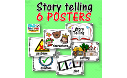 Story Telling (6 A4 Posters)
