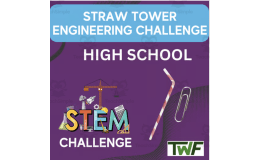 Straw Tower Challenge - HIGH SCHOOL - STEM Engineering