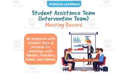 Student Assistance Team Meeting Record