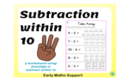 Subtraction Within 10