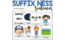 Suffix NESS Sentence Reading Rings