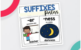 Suffixes Posters
