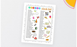 Summer Checklist for Kid's Bucket List