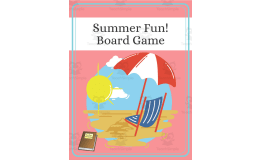 Summer Fun Board Game