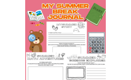 Summer Journal Worksheets | Fun ELA, Math & Science (Grades 1–3)