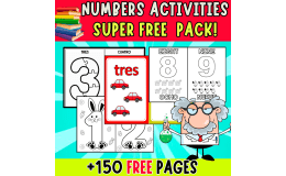 SUPER PACK | NUMBERS ACTIVITIES | +150 FREE PAGES