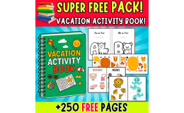 SUPER PACK OF ACTIVITIES | Vacation Book for KIDS