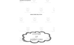 Systems of Equations Flipbook