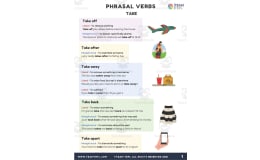 Take | Phrasal Verbs Exercises