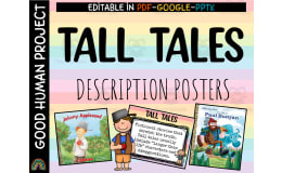 Tall Tale Description Posters – Genre Reference
