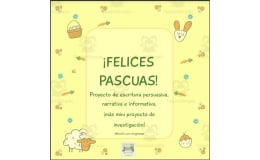 Taller de Escritura: Semana Santa-Felices Pascuas - Writing Workshop: Easter