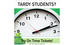 Tardy Middle School Students Positive Reinforcement